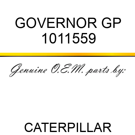 GOVERNOR GP 1011559