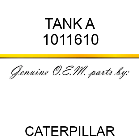 TANK A 1011610
