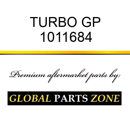 TURBO GP 1011684