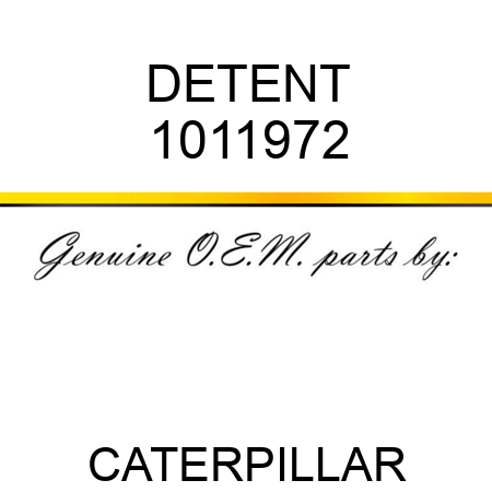 DETENT 1011972