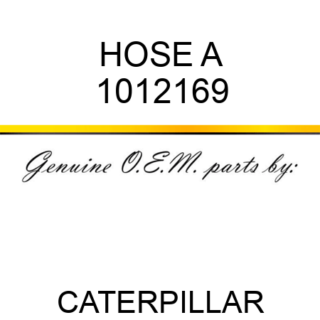 HOSE A 1012169