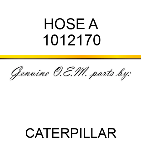 HOSE A 1012170