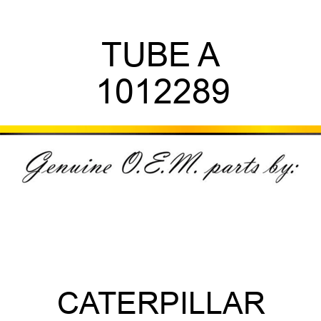 TUBE A 1012289