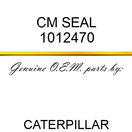 CM SEAL 1012470