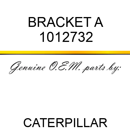 BRACKET A 1012732