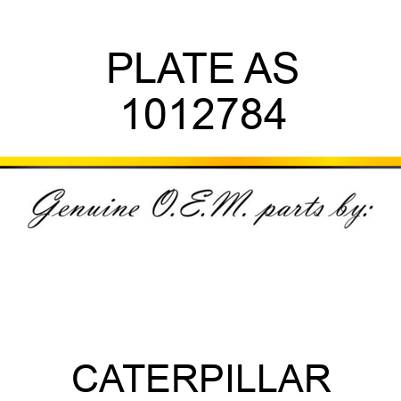PLATE AS 1012784