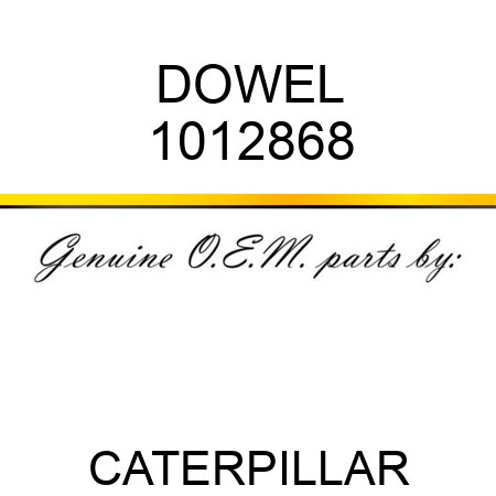 DOWEL 1012868