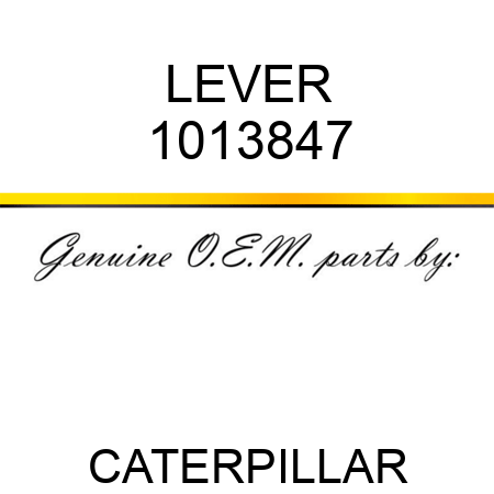 LEVER 1013847
