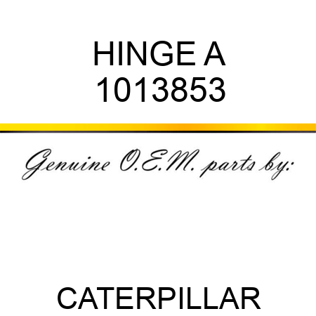 HINGE A 1013853