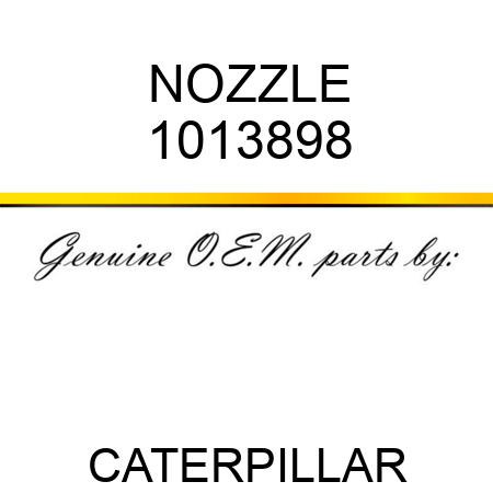 NOZZLE 1013898