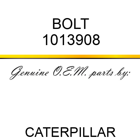 BOLT 1013908
