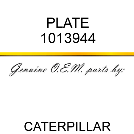 PLATE 1013944