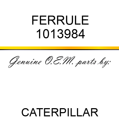 FERRULE 1013984