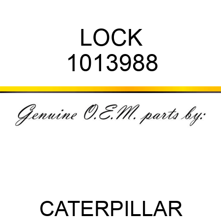 LOCK 1013988