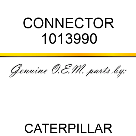 CONNECTOR 1013990