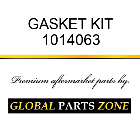 GASKET KIT 1014063