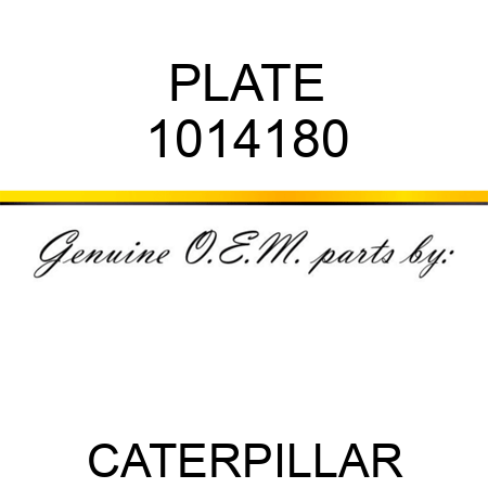 PLATE 1014180