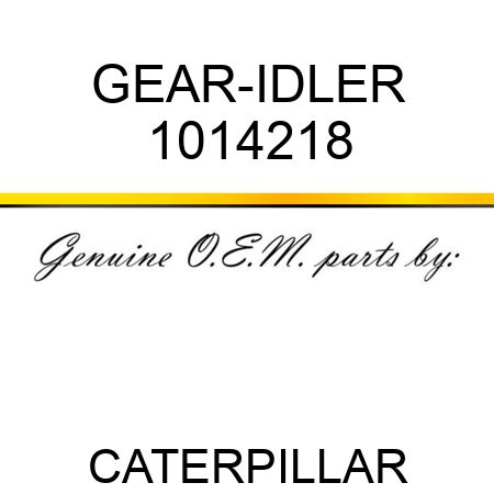 GEAR-IDLER 1014218