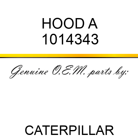 HOOD A 1014343