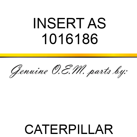 INSERT AS 1016186