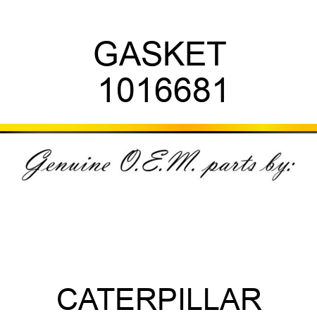 GASKET 1016681