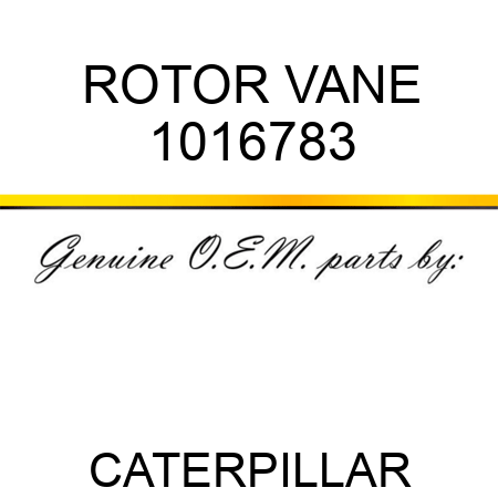ROTOR VANE 1016783