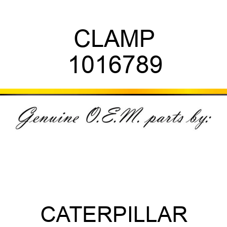CLAMP 1016789