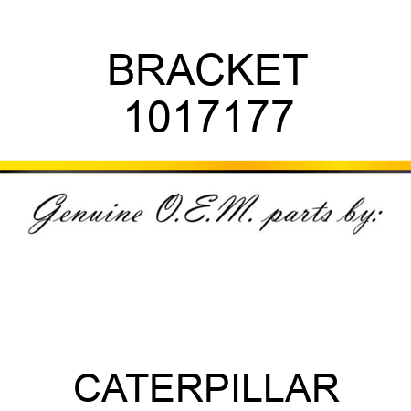BRACKET 1017177