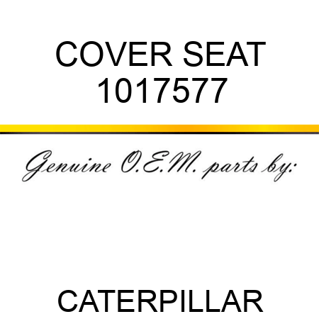 COVER SEAT 1017577