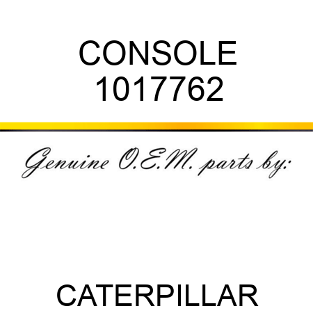 CONSOLE 1017762
