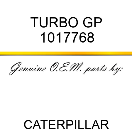 TURBO GP 1017768