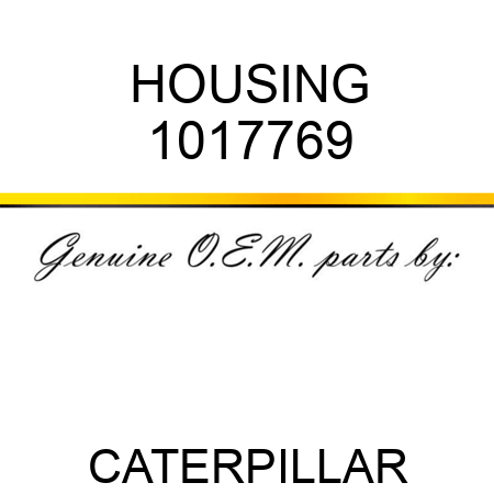 HOUSING 1017769