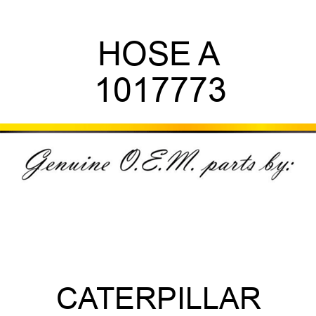 HOSE A 1017773
