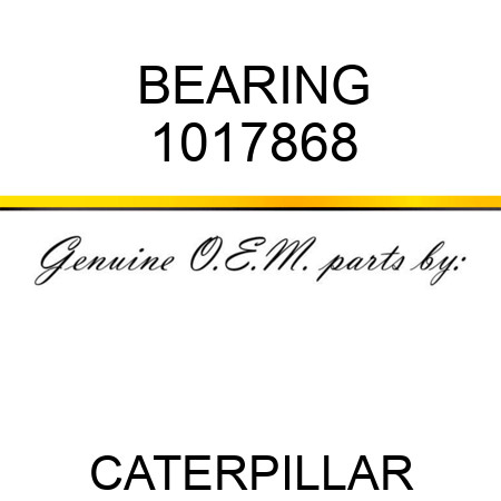 BEARING 1017868