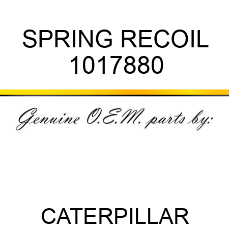 SPRING RECOIL 1017880