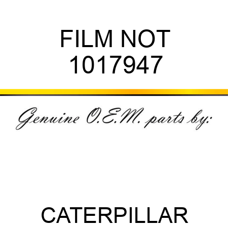 FILM NOT 1017947