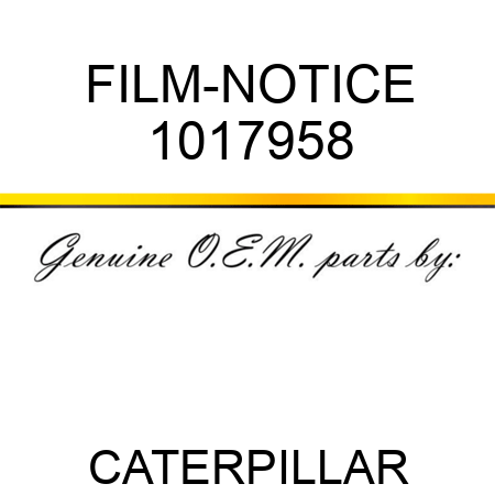 FILM-NOTICE 1017958