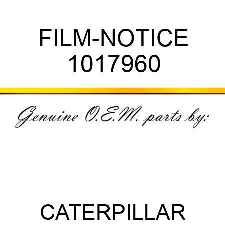 FILM-NOTICE 1017960