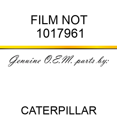 FILM NOT 1017961