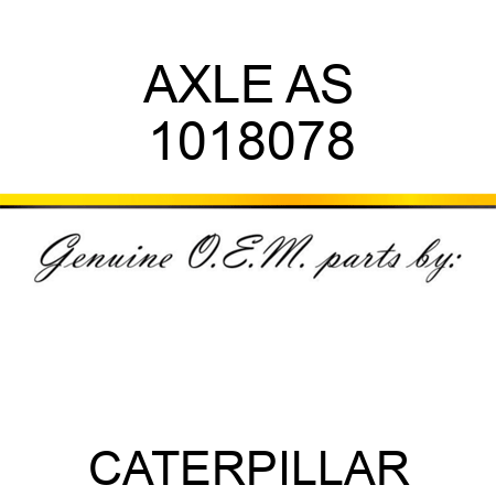 AXLE AS 1018078