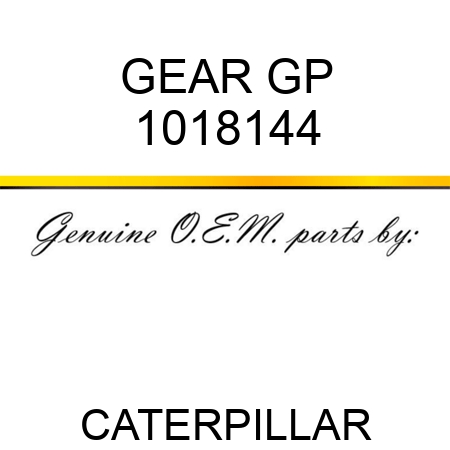 GEAR GP 1018144