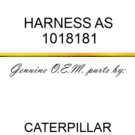 HARNESS AS 1018181