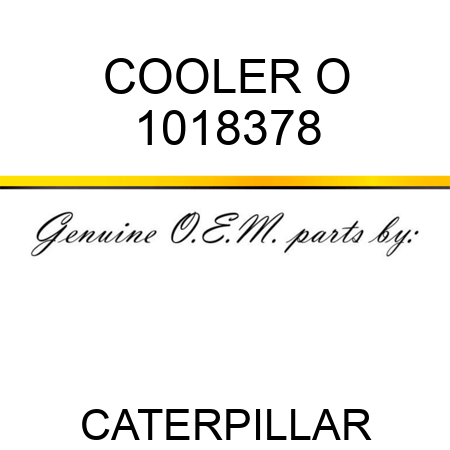 COOLER O 1018378