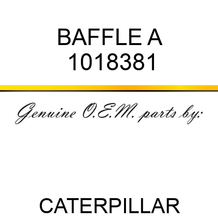 BAFFLE A 1018381