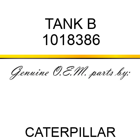 TANK B 1018386