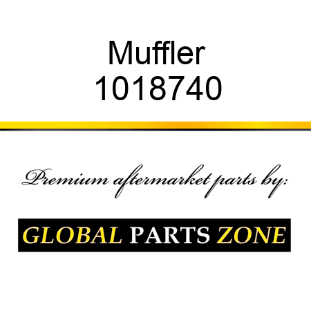 Muffler 1018740