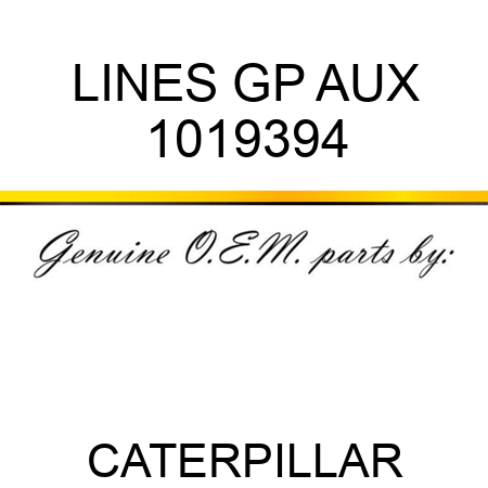 LINES GP AUX 1019394