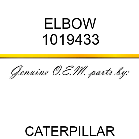 ELBOW 1019433