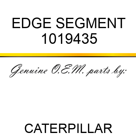 EDGE SEGMENT 1019435