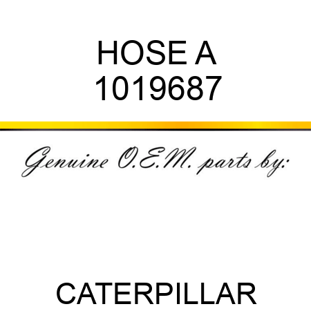 HOSE A 1019687